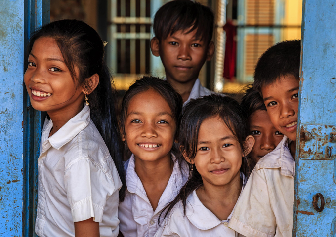 student in cambodia